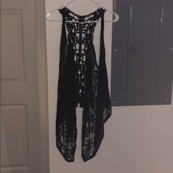 Lace vest